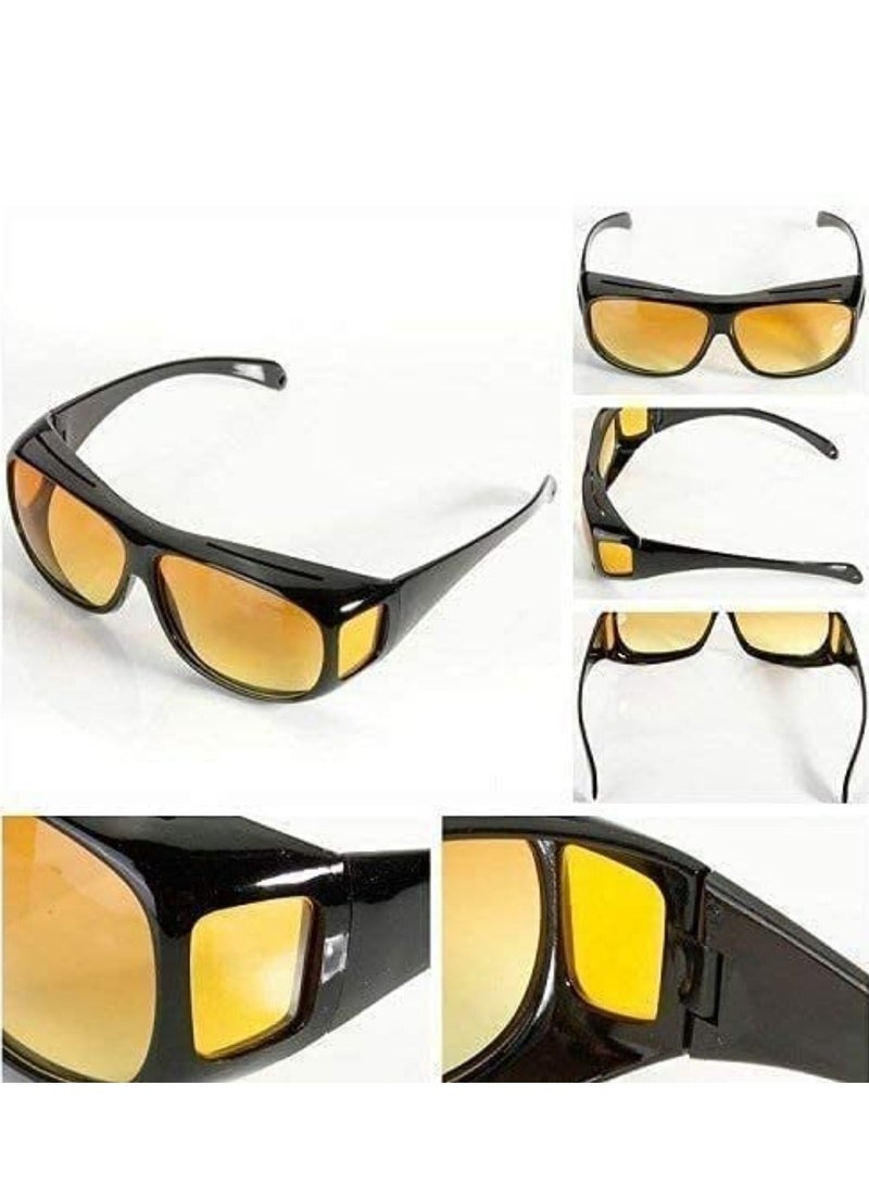 طقم زوجين من النظارات للرؤية الليلية، نظارات شمسية عالية الدقة - Image 4