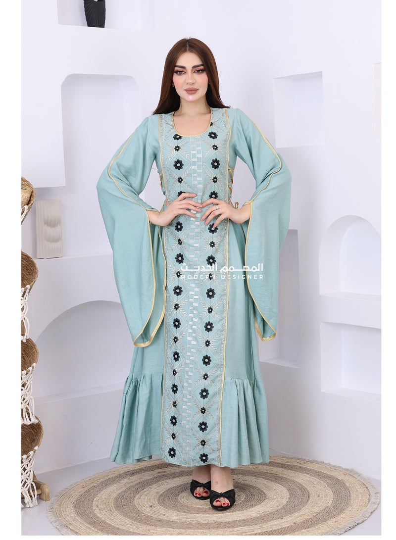 Modern Design A luxurious jalabiya for special occasions for an elegant Eid look. - Image 1