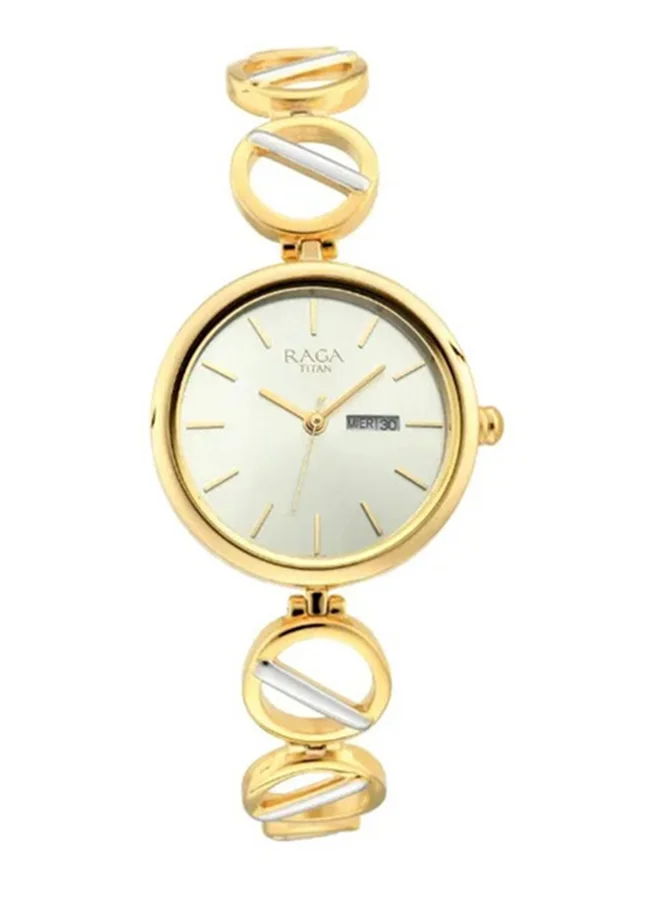 تيتان Titan Raga Viva Silver Dial Analog Watch for Women