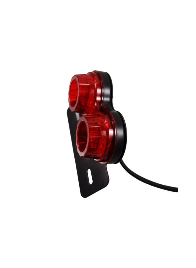 MUNTAQI Universal LED Motorcycle Dual License Plate Holder Lights - Image 5