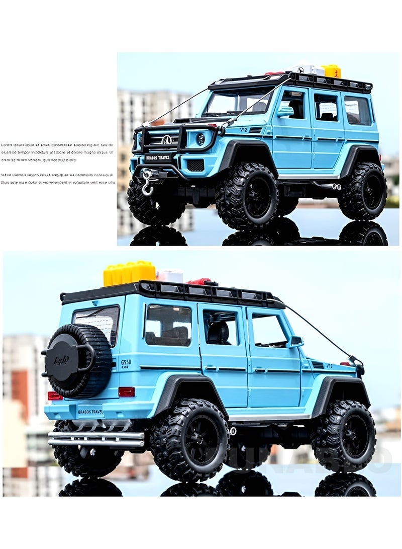 Toys R Us 1:22 Brabus G550 4x4 Edition – Diecast Alloy Car –Che Zhi SUV Model - Image 4