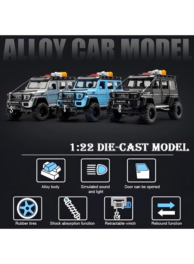 Toys R Us 1:22 Brabus G550 4x4 Edition – Diecast Alloy Car –Che Zhi SUV Model - Image 5