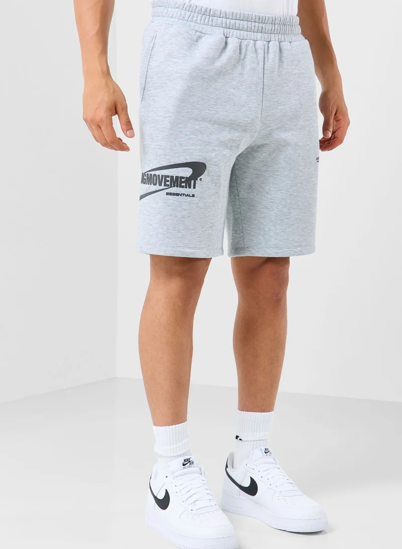 The Giving Movement Space Printed Shorts