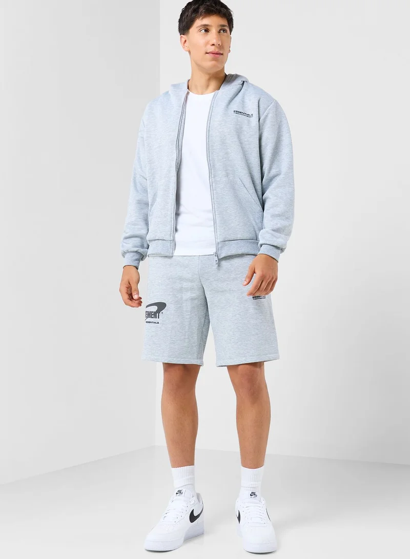 The Giving Movement Space Printed Shorts