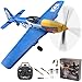 jaming RC Plane 4 Channel P51D Mustang Fighter for Adults and Kids4 Channel Remote Control Airplane RTF with 6Axis Gyro3D Aerobatics24GHz Radio Controlled Aircraft for Beginners - Image 2
