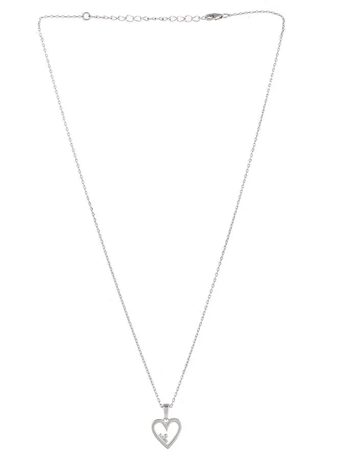 VOYLLA Valentine's Day Collection Heart and Clover Pendant