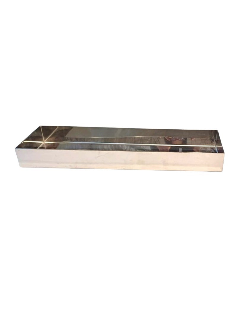 Oven Pan Rectangular Straight Edge Pan 58x17cm x H6cm – SS, Heady Duty