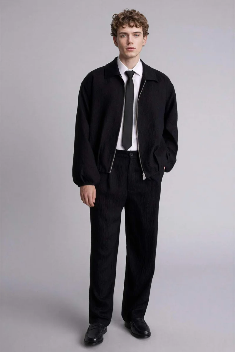 ديفاكتو Oversize Fit Puffer Jacket