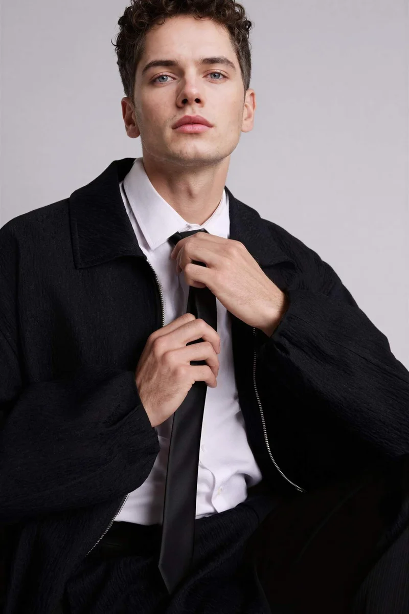 ديفاكتو Oversize Fit Puffer Jacket