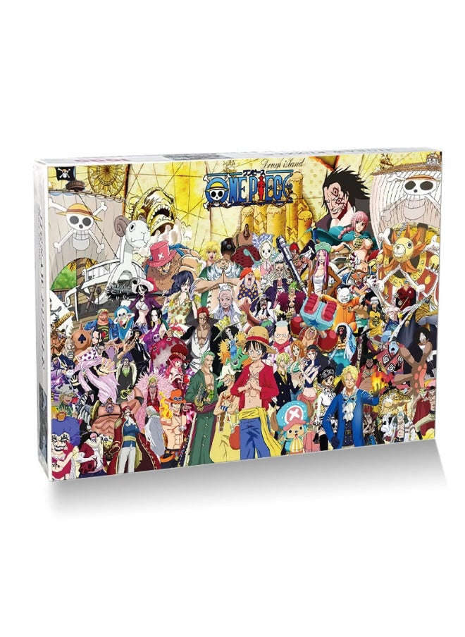 One Piece 1000-Piece Puzzle for Fun and Mind-Stimulating Games 
