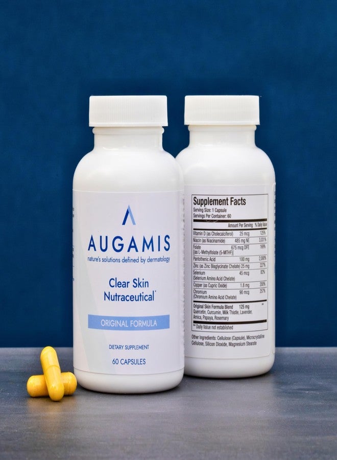 Augamis Hormonal Acne Treatment for Women - No DIM - (60 Capsules, 485 mg) – DIM-Free Acne Medication - Helps Nodular & Hormonal Acne - Best Acne Treatment for Teenagers & Adults - Image 2