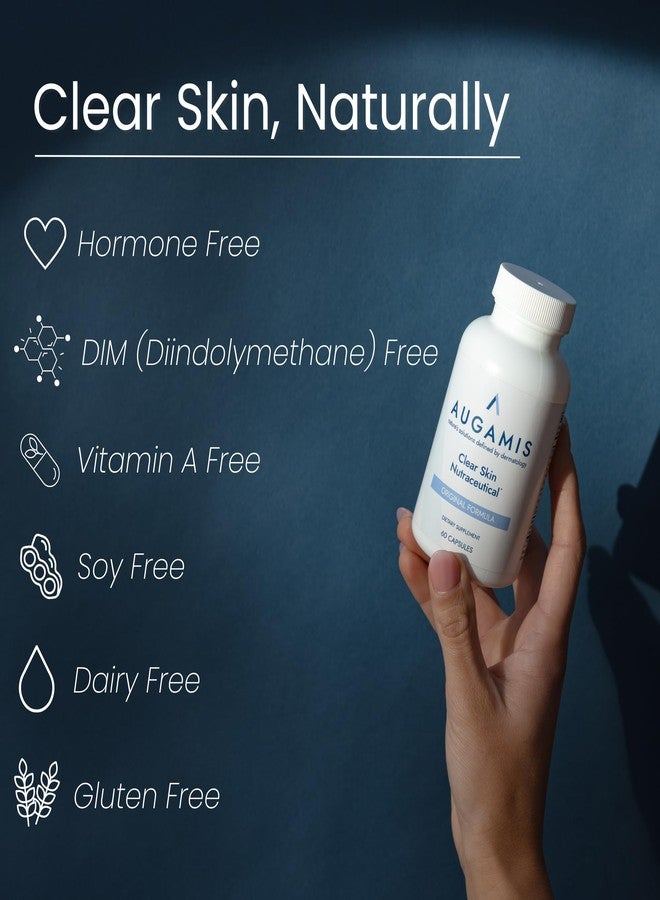 Augamis Hormonal Acne Treatment for Women - No DIM - (60 Capsules, 485 mg) – DIM-Free Acne Medication - Helps Nodular & Hormonal Acne - Best Acne Treatment for Teenagers & Adults - Image 3
