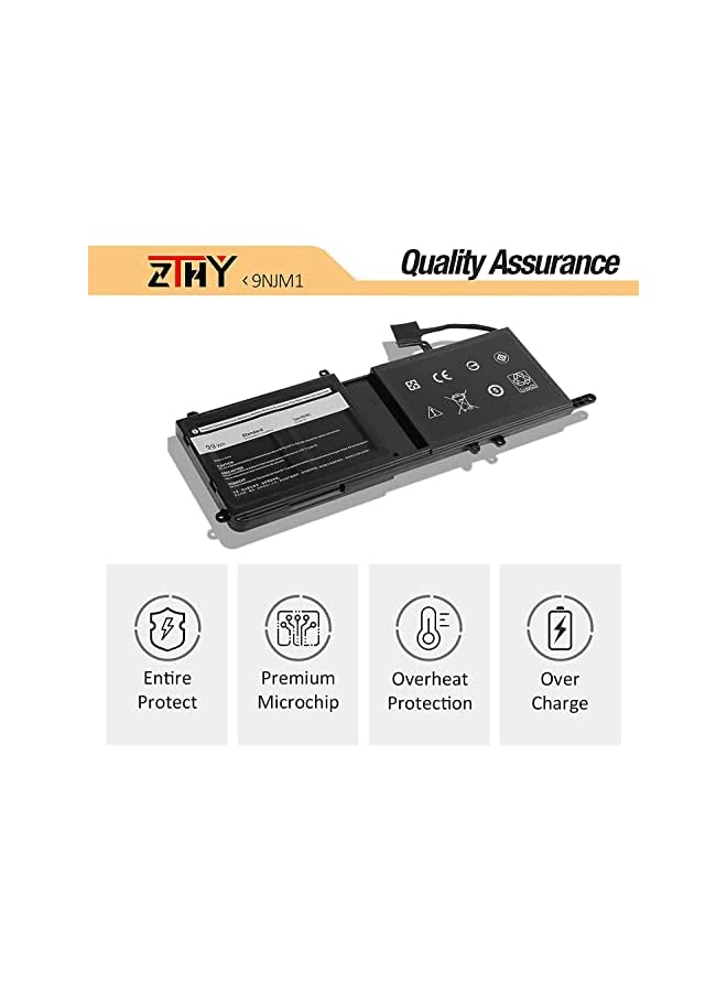 9Njm1 Laptop Battery Replacement For Dell Alien Ware 15 R3 R4 Alien Ware 17 R4 R5 Series Notebook 0546Ff 0Hf250 44T2R Hf250 Mg2Yh 0Mg2Yh 11.4V 99Wh 8820Mah