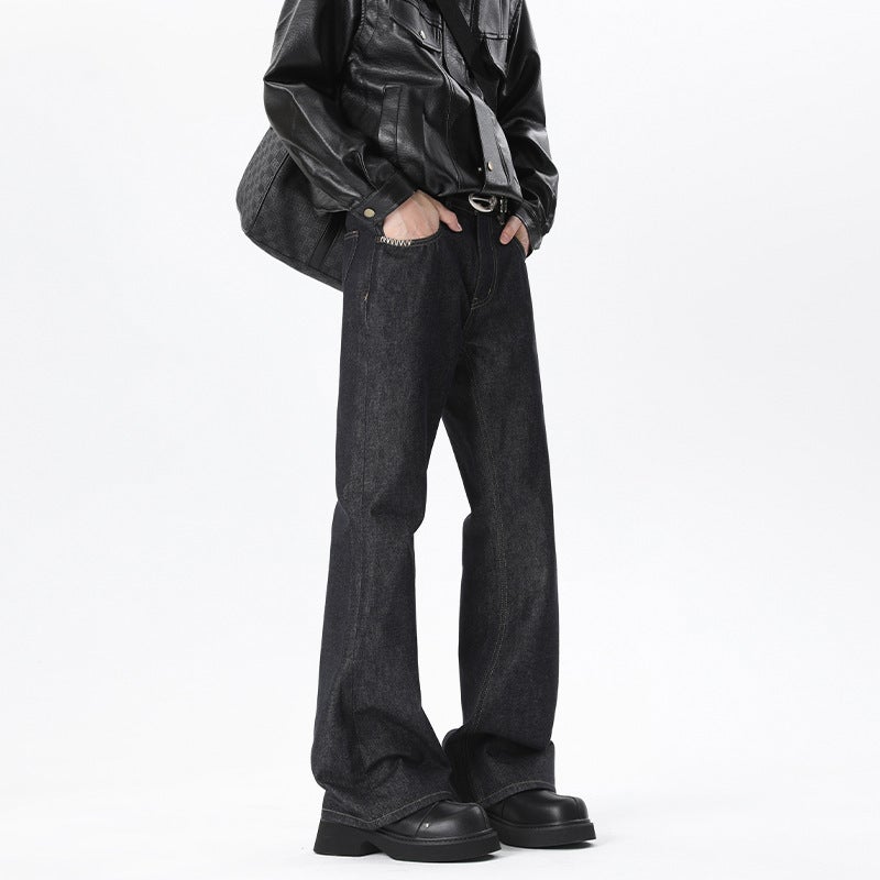Unisex Classic Denim Jeans Loose Fit Daily Outdoor Wear - Image 2