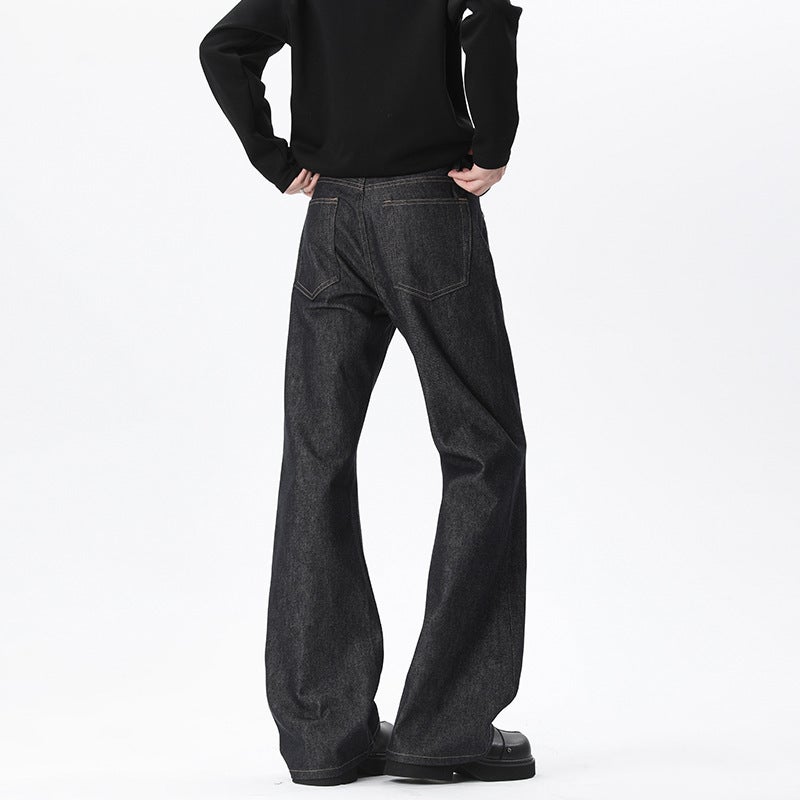 Unisex Classic Denim Jeans Loose Fit Daily Outdoor Wear - Image 5