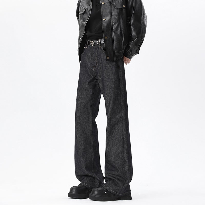 Unisex Classic Denim Jeans Loose Fit Daily Outdoor Wear - Image 4