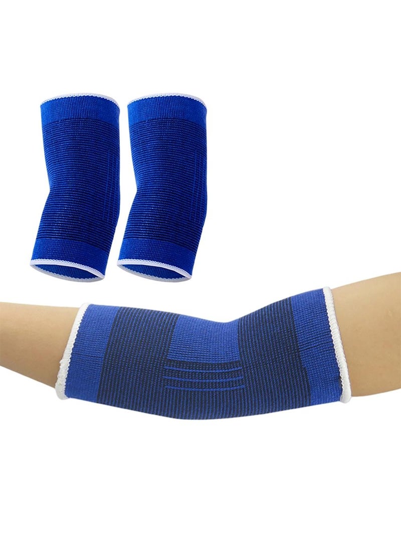 Sweet seven Compression Elbow Support Brace Set (2-Pack) - Tennis Elbow Relief, Anti-Slip, Breathable, Comfortable for Men & Women - Ideal for Golfers, Weightlifting, Joint Pain  - Image 1