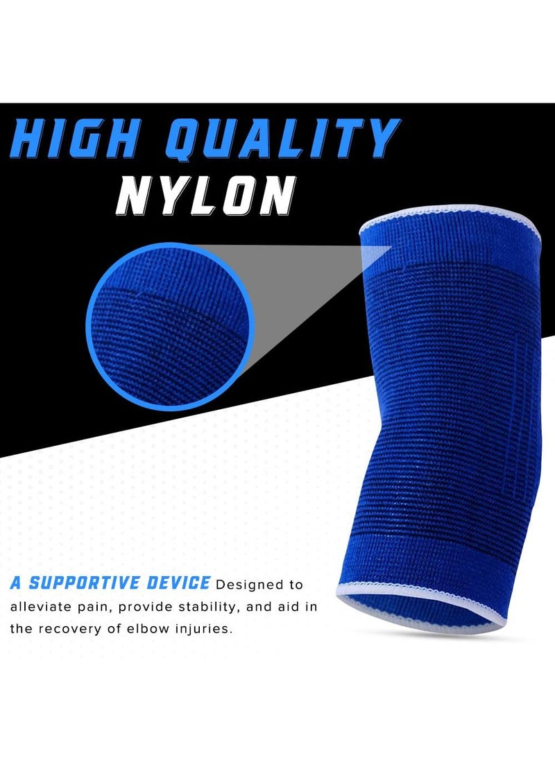 Sweet seven Compression Elbow Support Brace Set (2-Pack) - Tennis Elbow Relief, Anti-Slip, Breathable, Comfortable for Men & Women - Ideal for Golfers, Weightlifting, Joint Pain  - Image 4