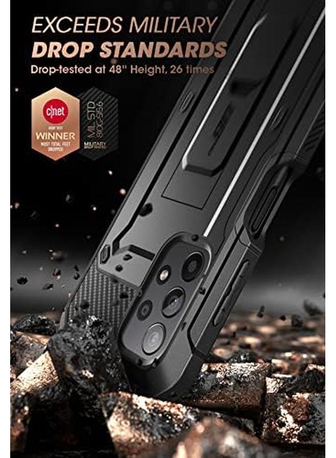 SupCase Unicorn Beetle Pro Case For Samsung Galaxy A23 4G 5G 2022 Full Body Rugged Belt Clip And Kickstand Case With Built In Screen Protector Black - Image 2
