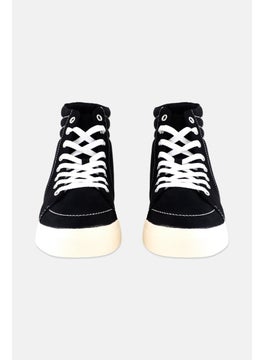 Sun Stone Men Medium Lace Up Sneakers Shoes, White  - Image 3