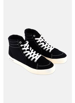 Sun Stone Men Medium Lace Up Sneakers Shoes, White  - Image 1