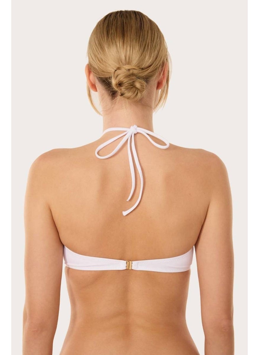 Ayyıldız Crescent 63563 White Bikini Top  - Image 2