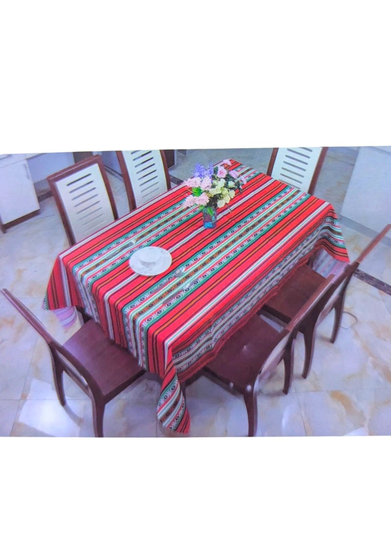 Toy Box Ramadan Design Waterproof Dining Table Cloth 100x100 cm  - Image 5