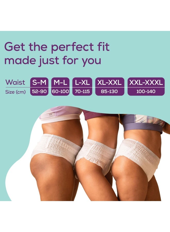 Evereve Period Panty For Girls & Women, (XXL-XXXL), 10 Pcs, 360 Degree Coverage, 0% Leaks, High Absorbency For Heavy Flow, Maternity Delivery Pads, Postpartum & Overnight Protection, Disposable Panty - Image 2