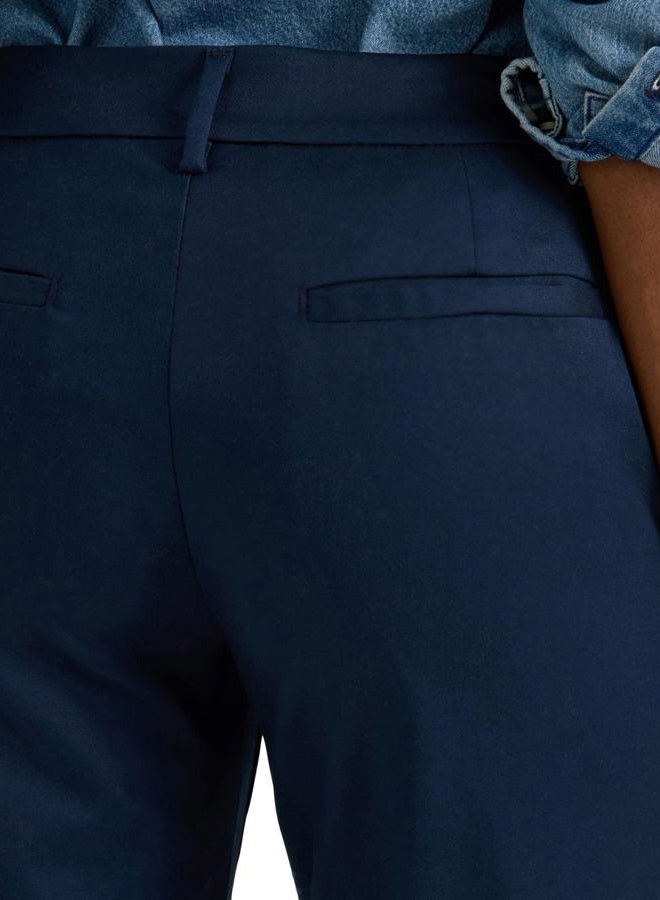 LEE Women's Wrinkle Free Mid Rise Bootcut Pant, Rivet Navy, 14 - Image 3