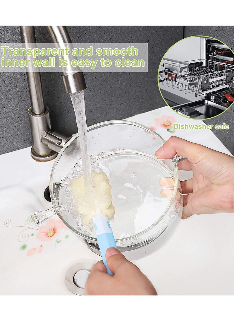 OQUERA - 1900ml Heat Resistant Food Grade Clear Glass Cooking Pot With Lid Suitable For Stovetop Microwave Induction - Image 1