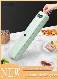 DUNISO Vacuum Sealer Machine Automatic Heat Sealer For Meal Snacks Rechargeable Plastic Bag Resealer Vacuum Bag Sealing Machine Portable Keep Food Chips Cookies Fresh  - Image 1