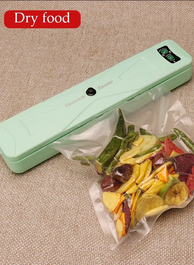 DUNISO Vacuum Sealer Machine Automatic Heat Sealer For Meal Snacks Rechargeable Plastic Bag Resealer Vacuum Bag Sealing Machine Portable Keep Food Chips Cookies Fresh - Image 3