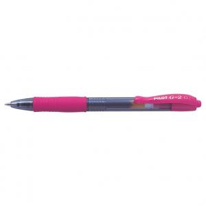 Pilot G2 pink gel ink pen, 0.7, pack of 12 - Image 2