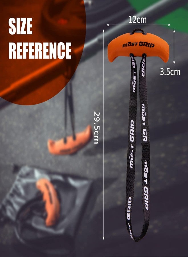 MOST GRIP Neutral Grip Pull Up Handles for Home Gym Workout, Ergonomic Pull Up Grips with Non-Slip for Pull Up Bar and T-bar Row - Image 5