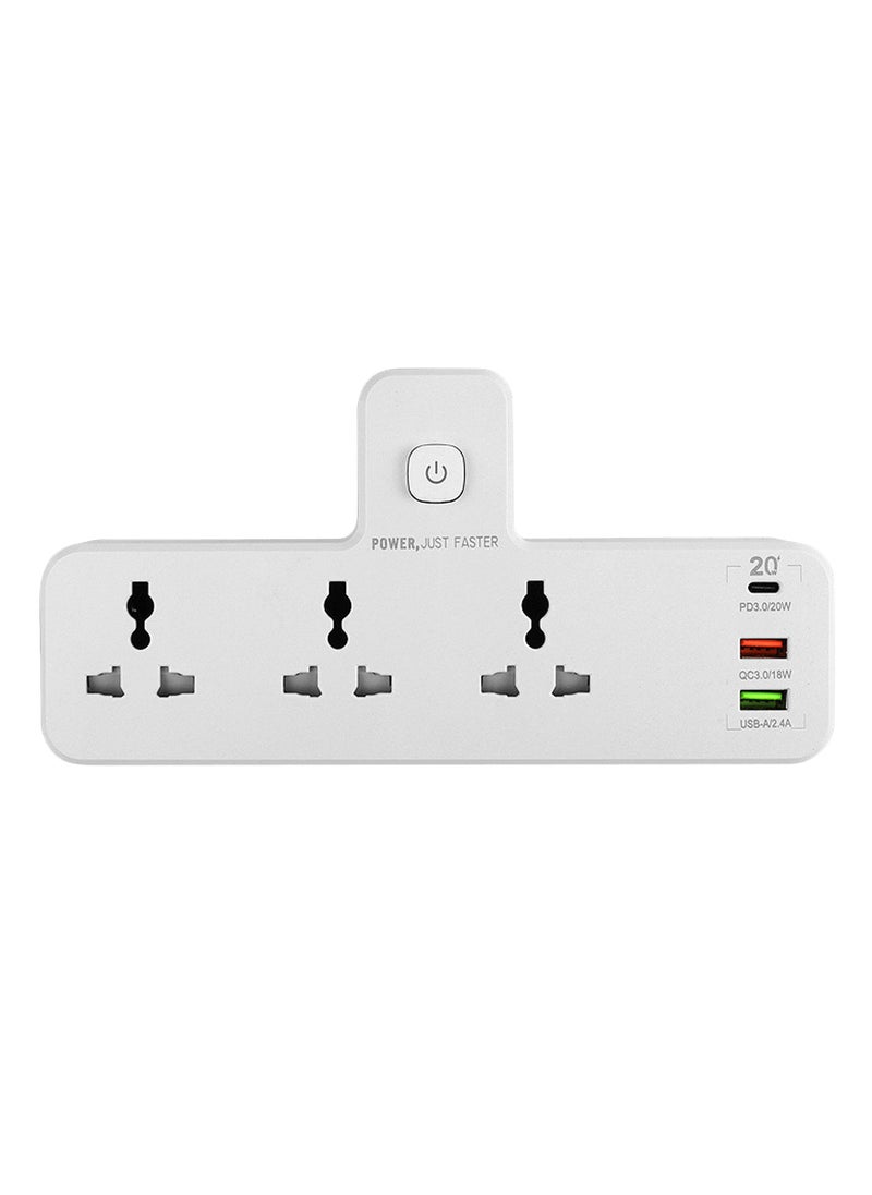Generic - Universal Socket Multi Hole Wireless Converter British Plugs - Image 1