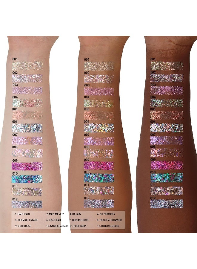moira Hologlam Glitter Gel (002, Miss Me Yet?) - Image 2