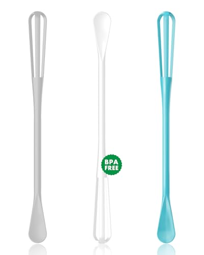 OYV Scandinavian Modern Colors Mini Whisk Set, 8.5 in Mini Whisks for Cooking, 3 Pieces Small Wisk For Whisking, Beating, Blending Ingredients, Mixing Sauces, BPA Free Tiny Whisk - Image 1