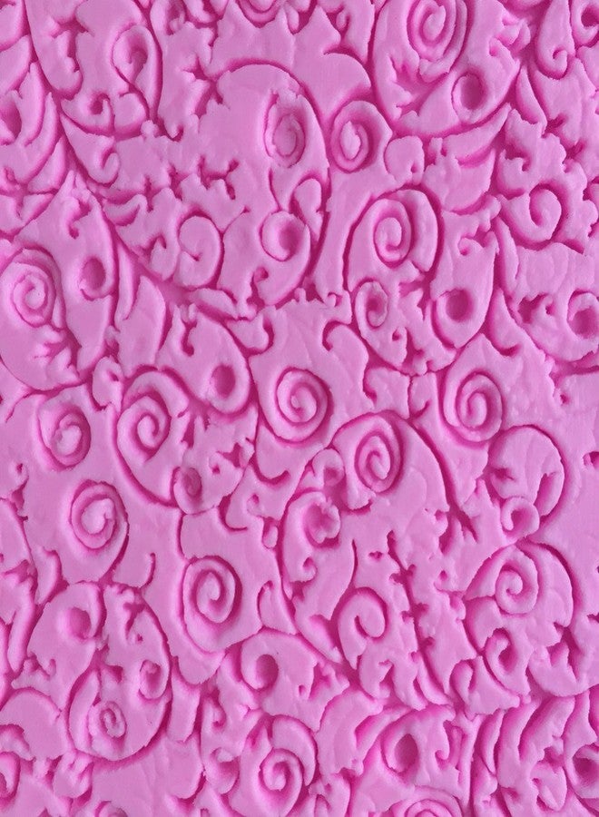 Anyana square sugar edible vine lace mold cake silicone Embossing Mat Textured fondant impression lace mat decorating mold gum paste cupcake topper tool icing candy imprint baking pastry sugarcraft - Image 4