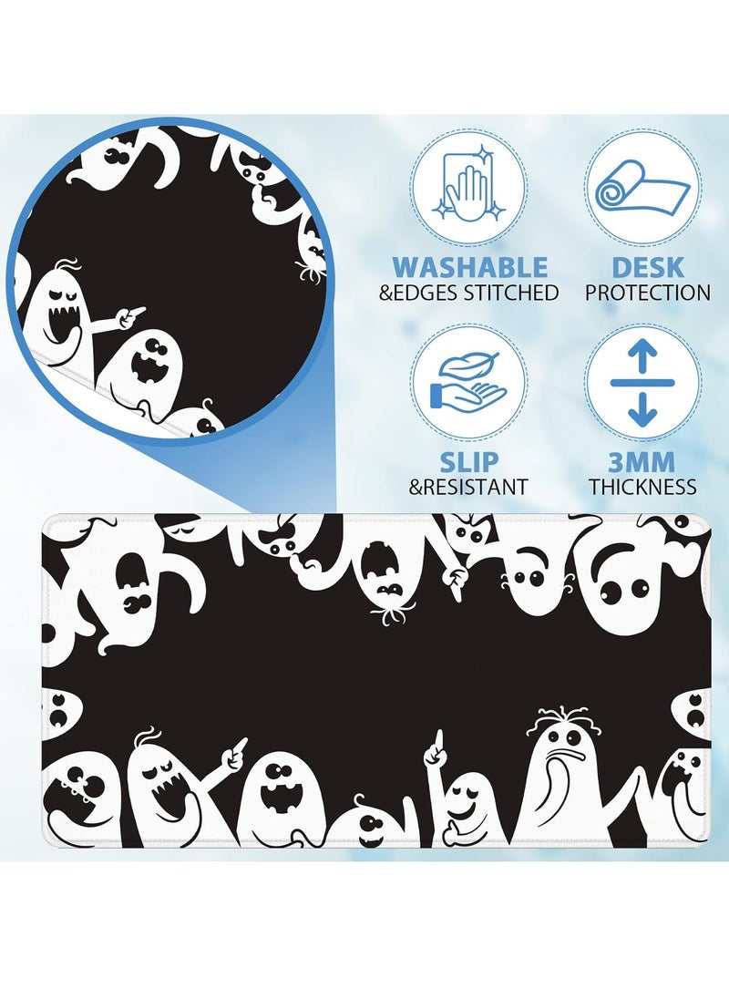 Generic - Funny Ghost Gaming Mouse Pad – Anti Slip Rubber - Speed Edition | 700 X 300 x 2mm - Image 1