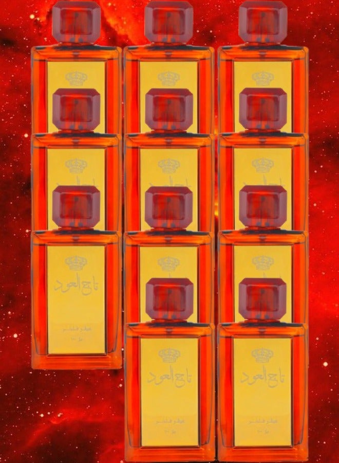 Banafa 11 Pieces Taj Al oud Banafa EDP 100ML - Image 1