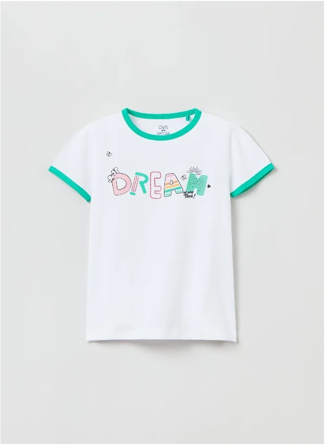 Ovs T-shirt with printed lettering