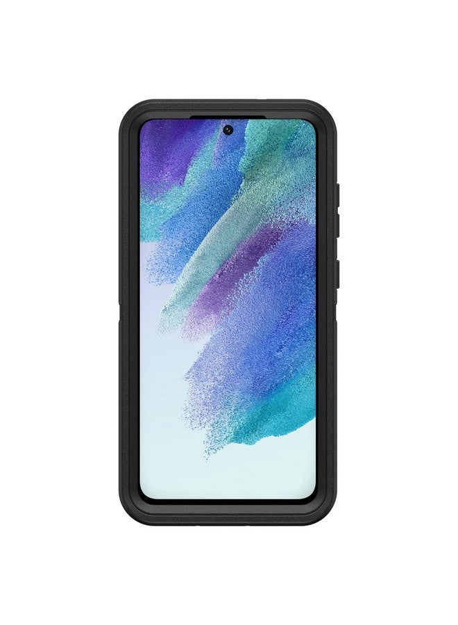 أوتربوكس جراب OtterBox Defender Series لهاتف Samsung Galaxy S21 FE 5G (فقط) - مشبك جراب متضمن - حماية من الميكروبات - عبوة غير مخصصة للبيع بالتجزئة - أسود  - Image 4