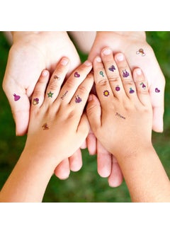 Special Colorful Princess Tattoo for Petite Fingers
