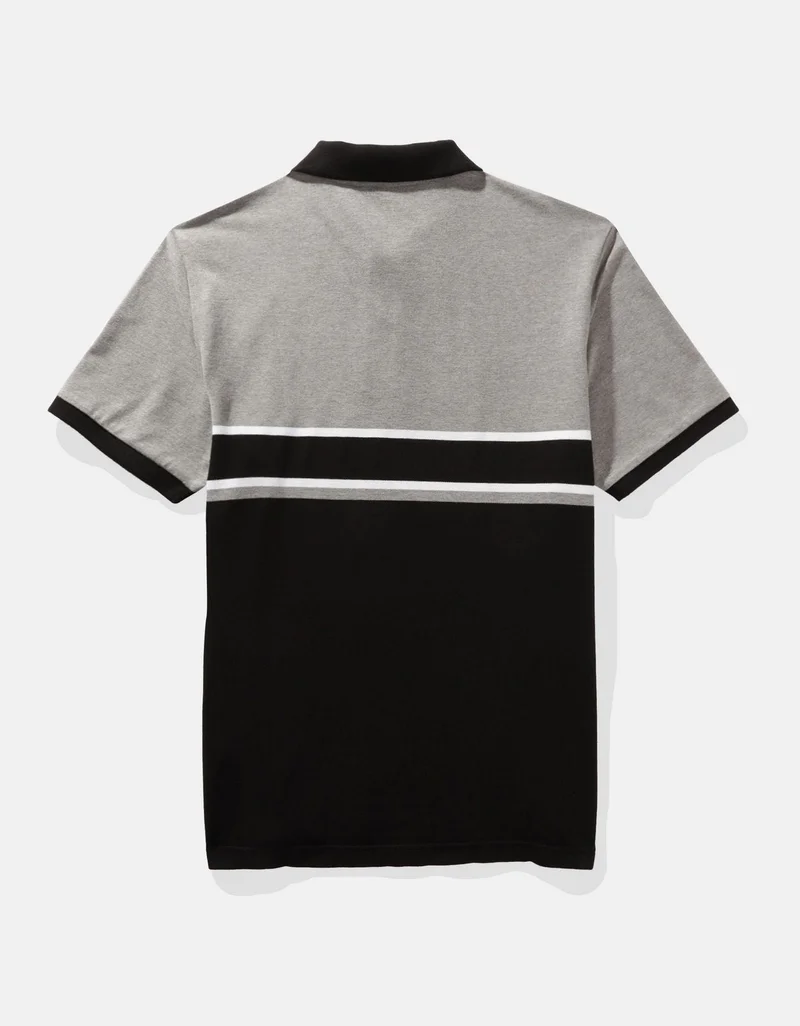 American Eagle AE Striped Polo Shirt