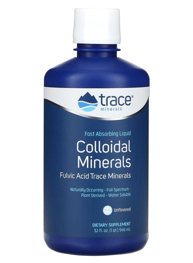 TRACE Collodial Minerals Unflavored 32 fl oz (946 ml) - Image 1
