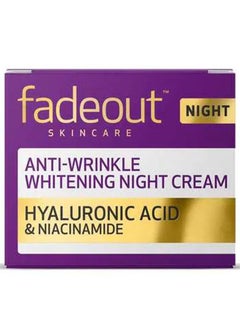 fadeout Anti-Wrinkle Whitening Night Cream 50ml  - Image 1