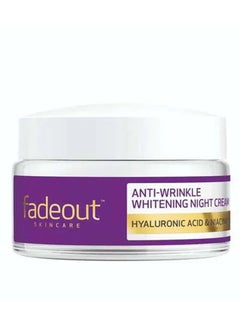 fadeout Anti-Wrinkle Whitening Night Cream 50ml  - Image 2