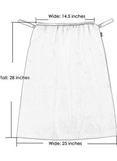 Teamoy Teamoy Reusable Pail Liner for Cloth Diaper/Dirty Diapers Wet Bag 2pcs/pack  - Image 3