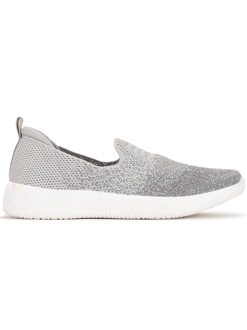 Bata Women's Aster Casual Shoes Grey - 3 UK (5592952) - Image 3