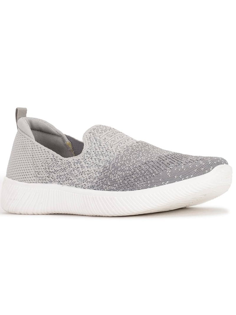 Bata Women's Aster Casual Shoes Grey - 3 UK (5592952) - Image 2